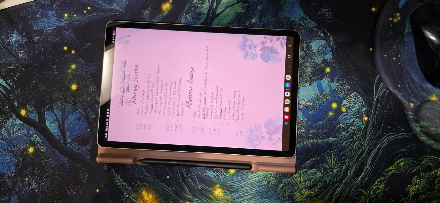 Worship with Spirit and Truth - Floral edition